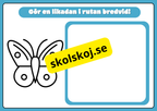 Rolig skrivträning - Förskola - Åk 2 - finmotorik