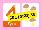 Väggsiffror - 1 - 10