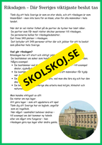 Så styrs Sverige – Enkla fakta om demokrati, val och makt