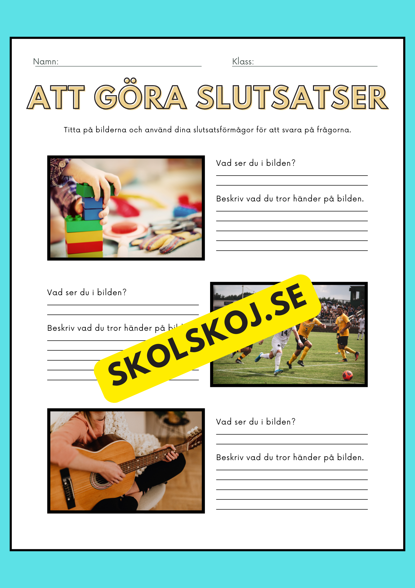 Att göra slutsatser