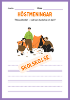 Höstmeningar
