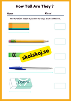 Vi lär oss mäta - Häfte
