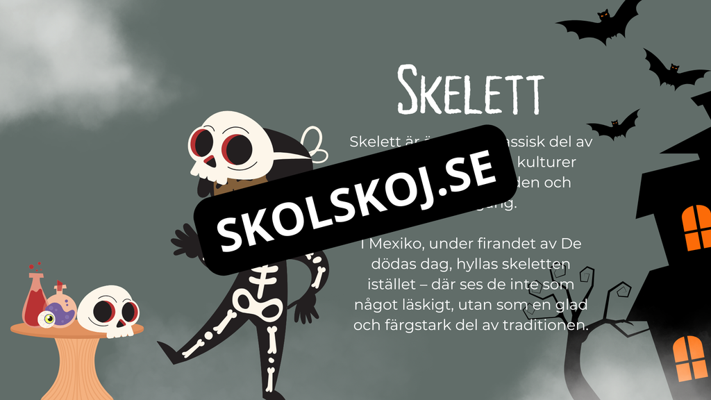 Klassiska figurer från Halloween