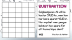 Problemlösning - Addition & subtraktion - Decimalform - Åk 5 - 6