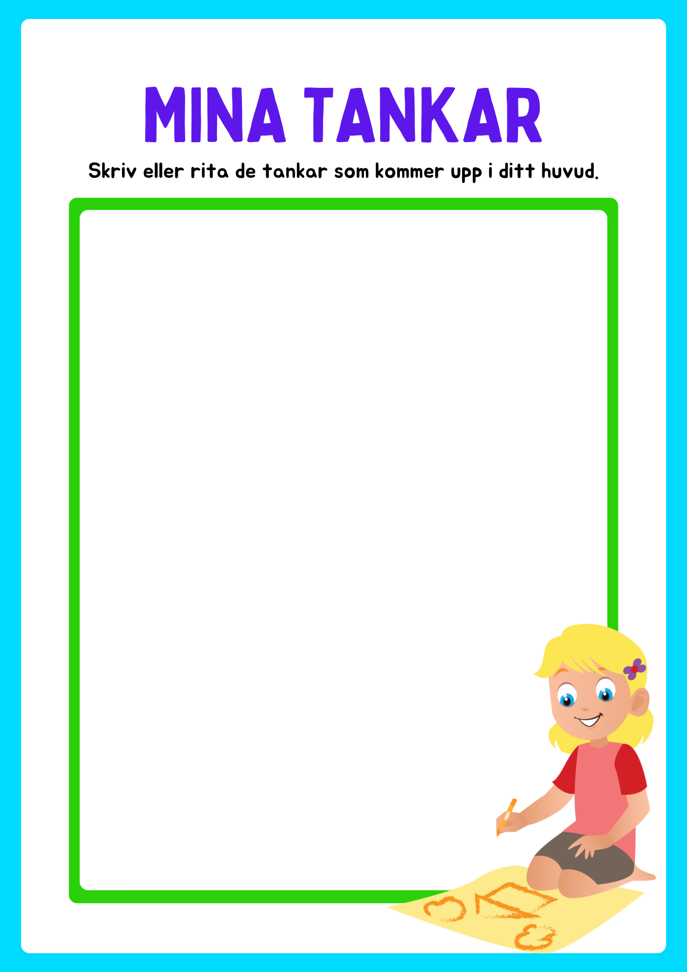 Min lugna stund - Dagbok för barn