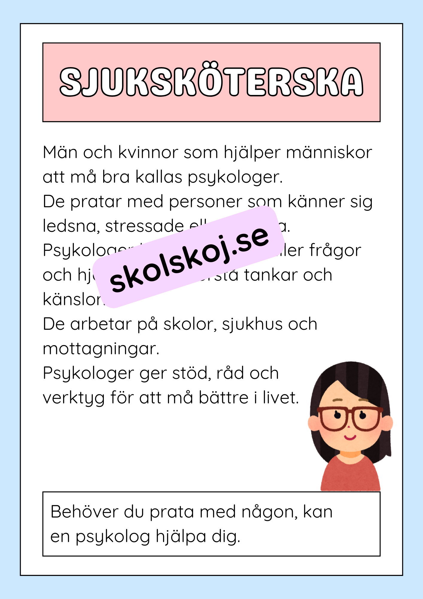 Viktiga yrken i samhället