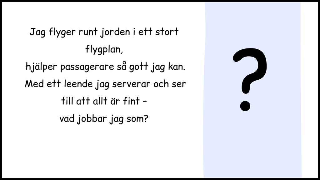 Vad jobbar de med - Häfte (28 sidor)