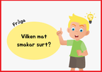 Smaksinnet - Presentation + Frågor (19 sidor)
