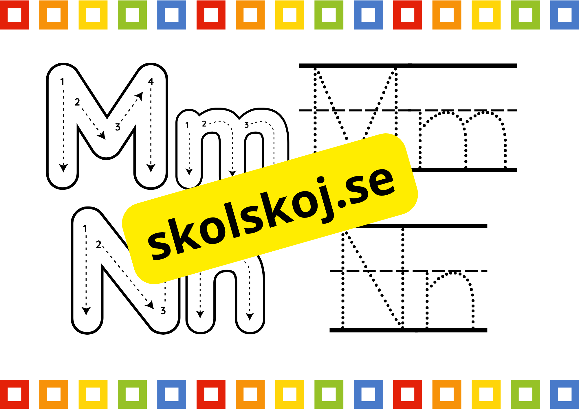 Dags att spåra bokstäver - Häfte