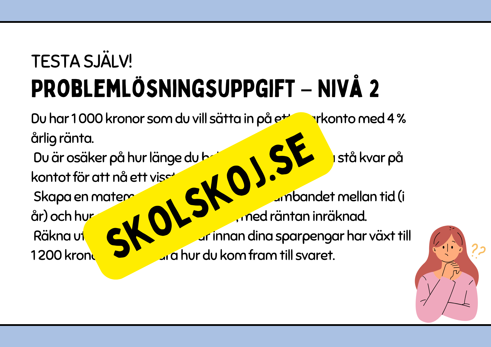 Steg för framgång - Problemlösning
