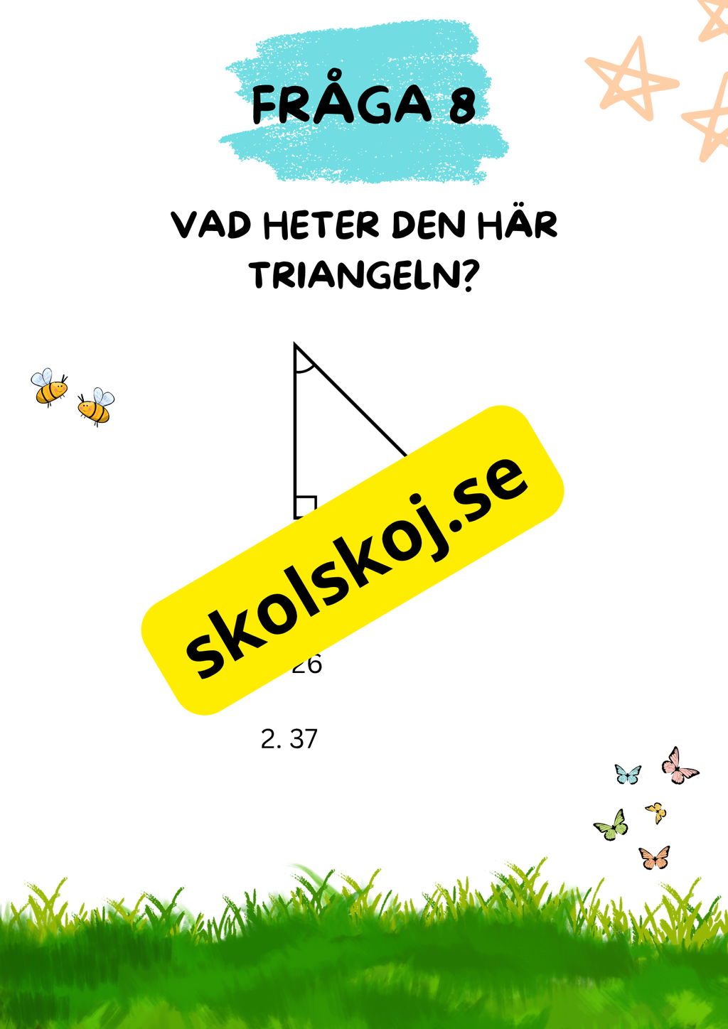 Tipspromenad - Årskurs 5 - Skolstart