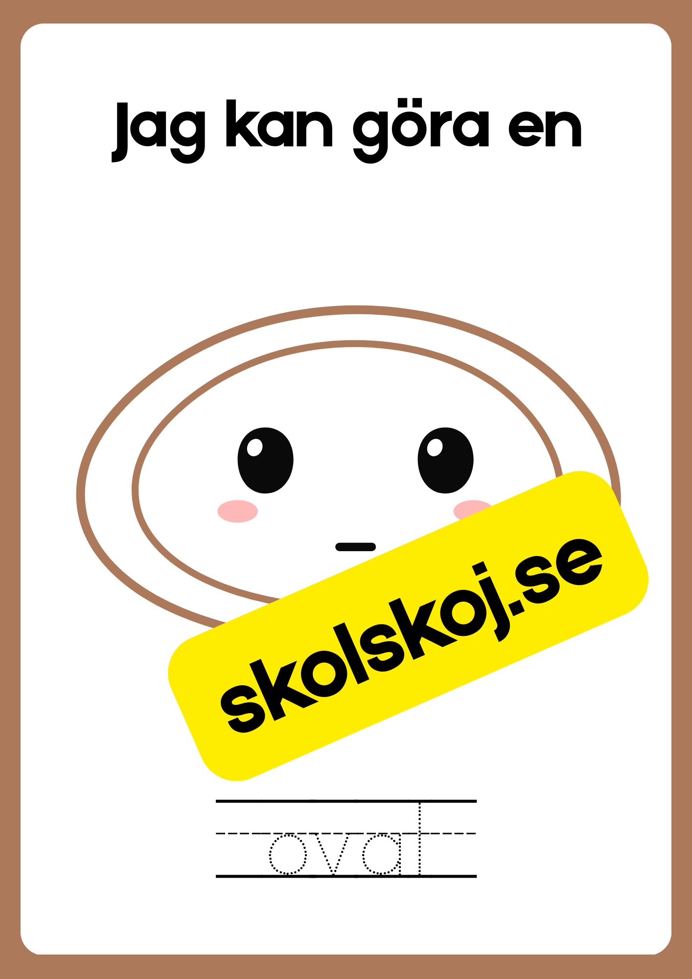 Vi tränar geometriska former - Häfte