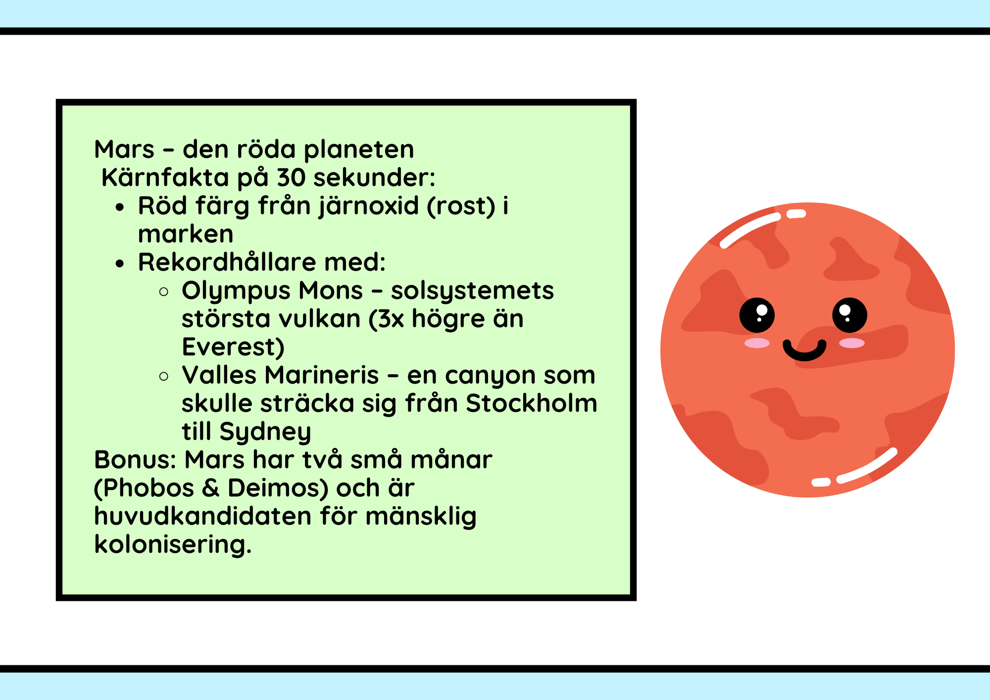 Fakta om solsystemet