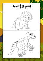 Dinosaurier - Aktivitetsbok