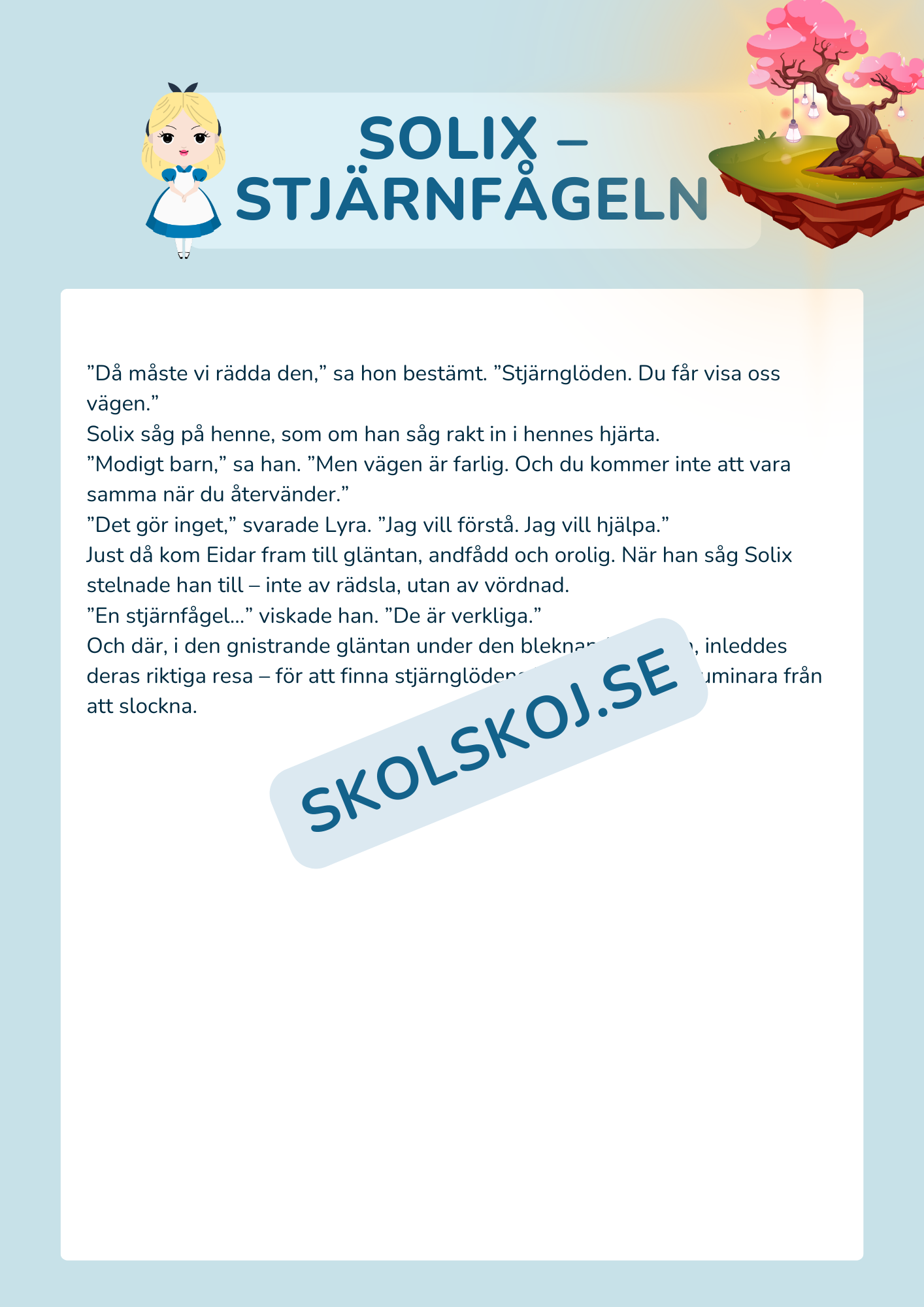 Lyra och Stjärnglödens hemlighet