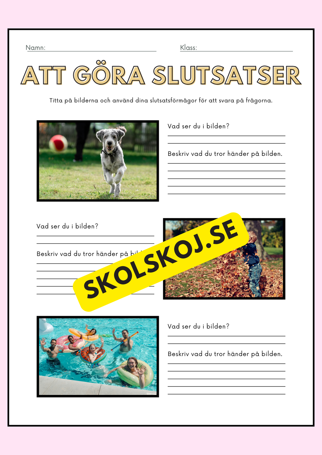 Att göra slutsatser