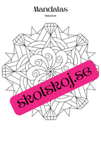 Mandalas - Målarbok
