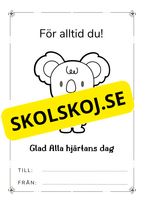 Alla hjärtans dag-kort