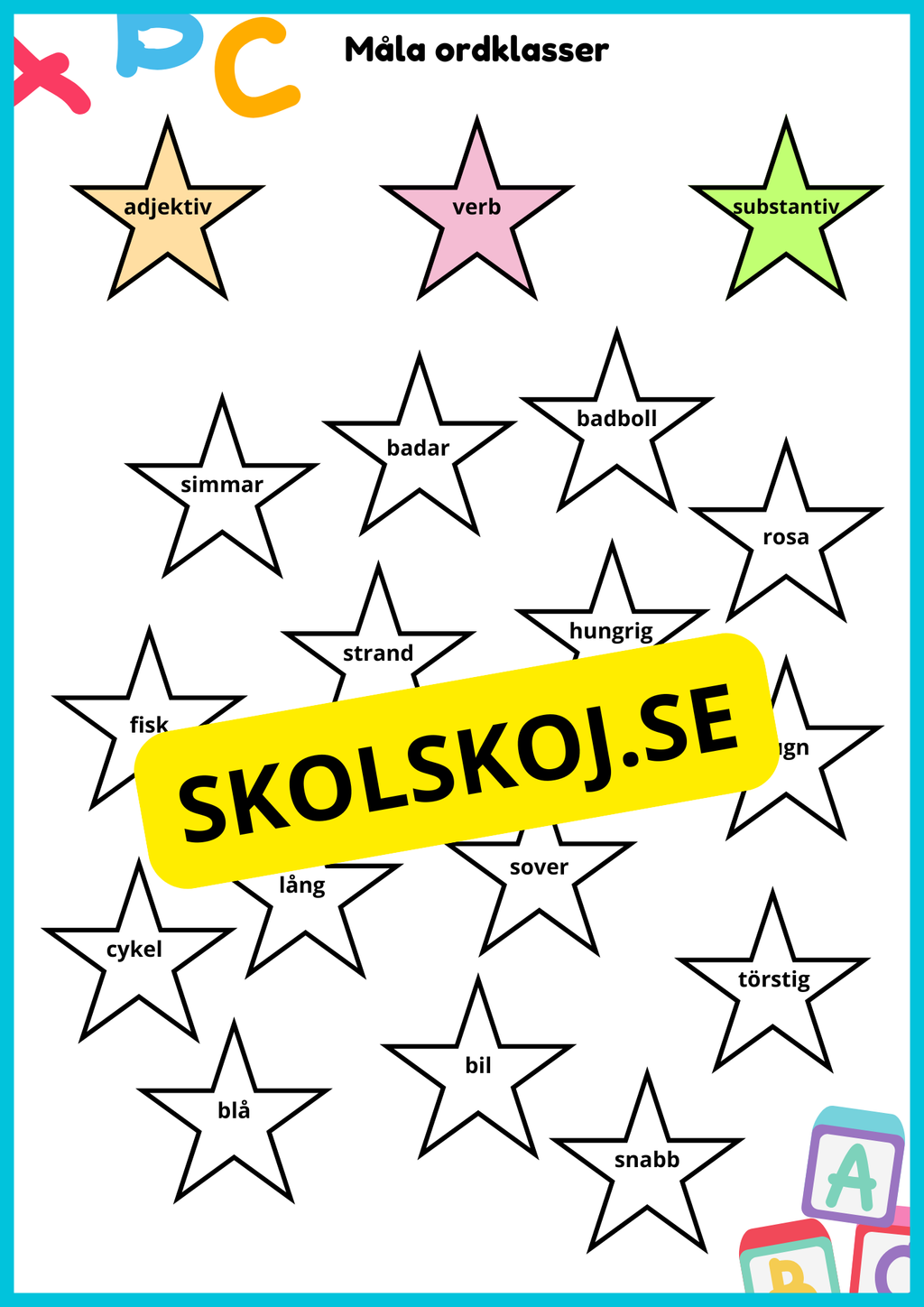 En liten sommarbok - årskurs 2 - 3 - Häfte