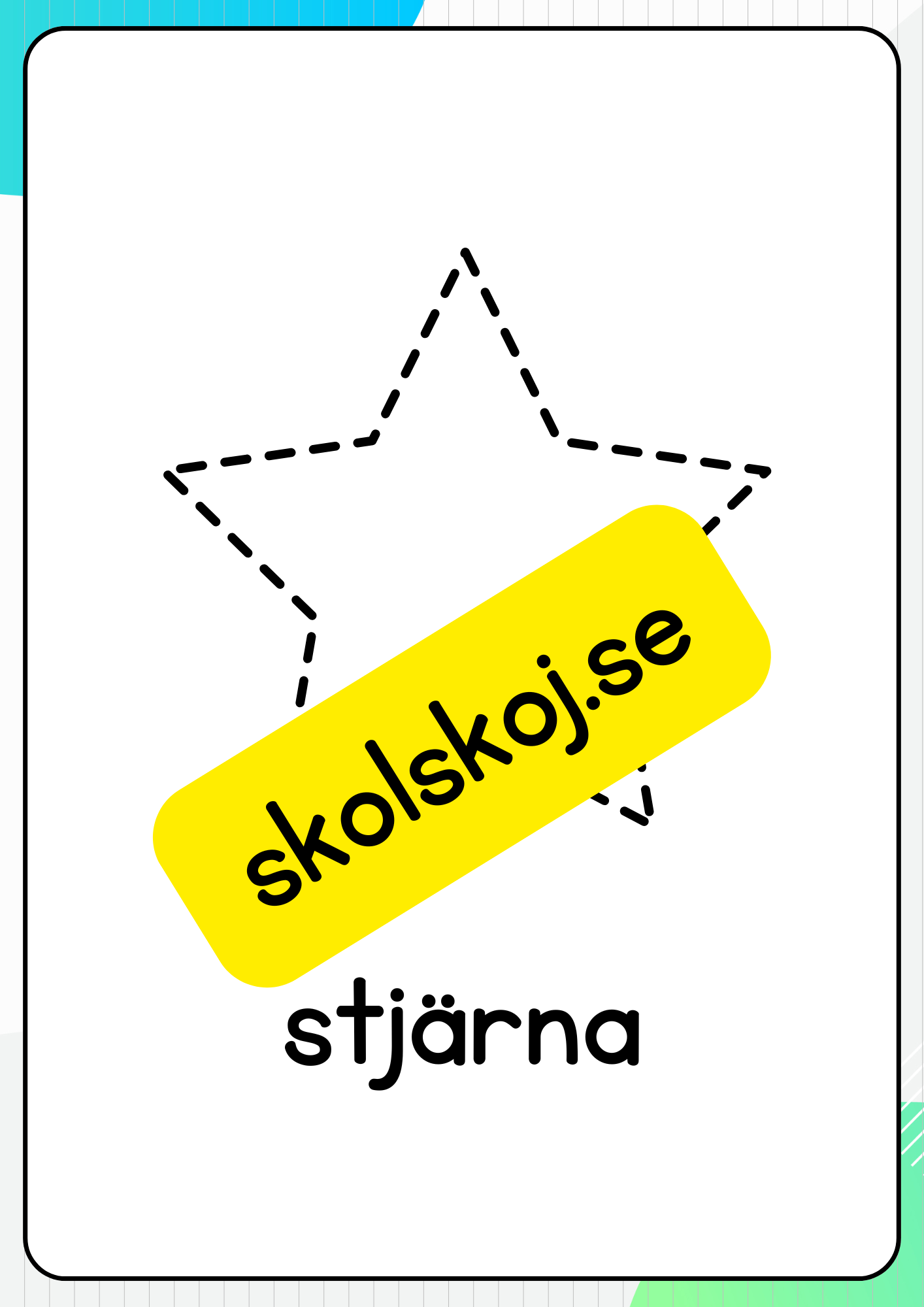 Former - Spåra och färglägg