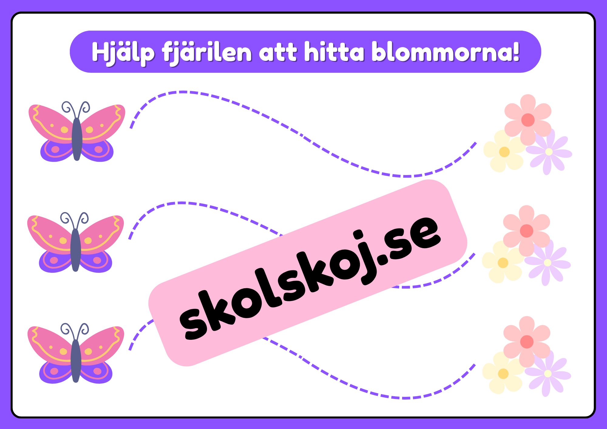 Rolig skrivträning - Förskola - Årskurs 1