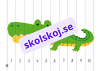 Sifferpussel - Lär dig 1 till 10 på ett roligt sätt