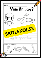 Vem är jag? Tema: Yrken
