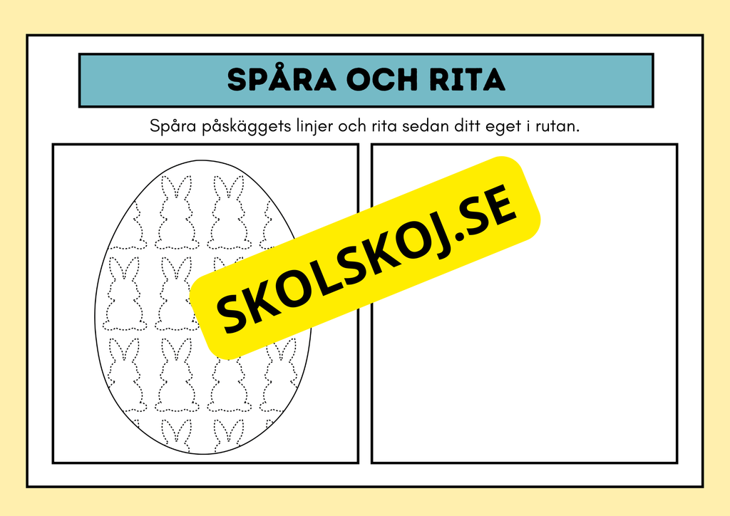 Spåra och rita - Häfte