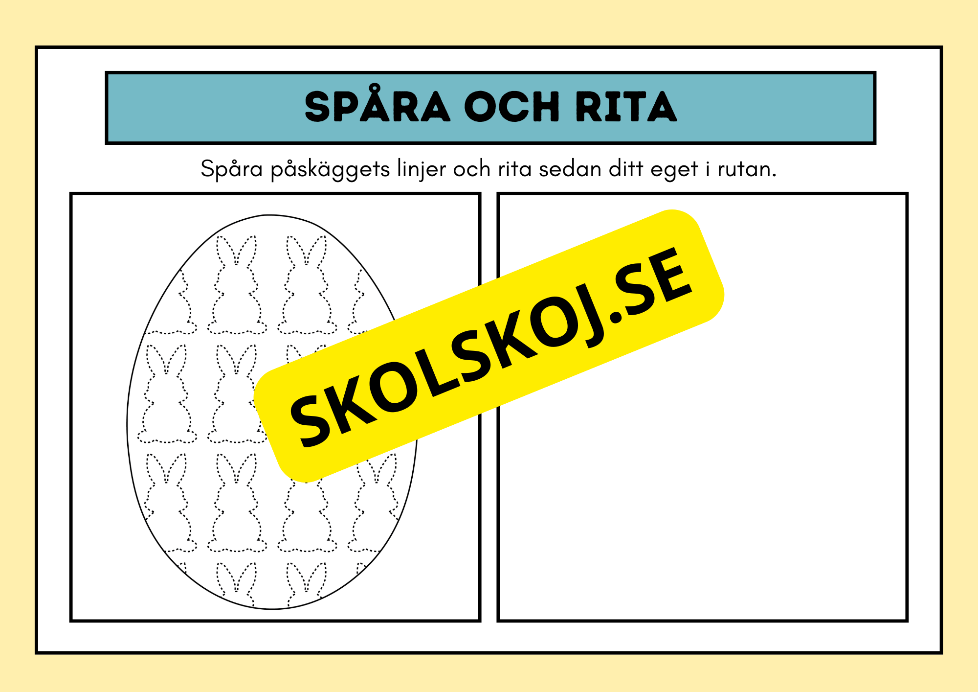 Spåra och rita - Häfte