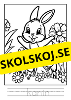 Bondgårdsdjur - Målarbok