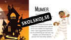 Klassiska figurer från Halloween