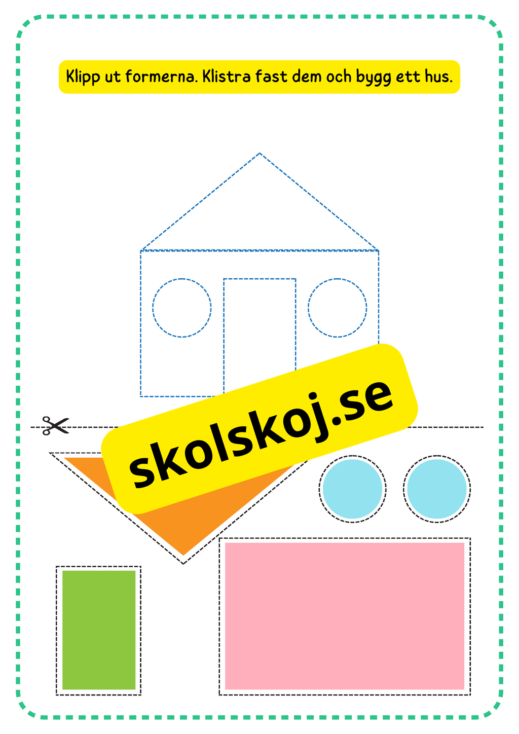Geometriska former - Arbetsbok - Fk - Åk 2