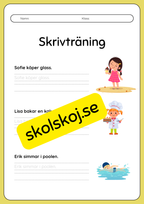 Häfte - Skrivträning