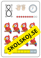Sifferplanscher 1–10