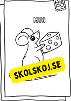 Bondgårdsdjur målarbok - Häfte