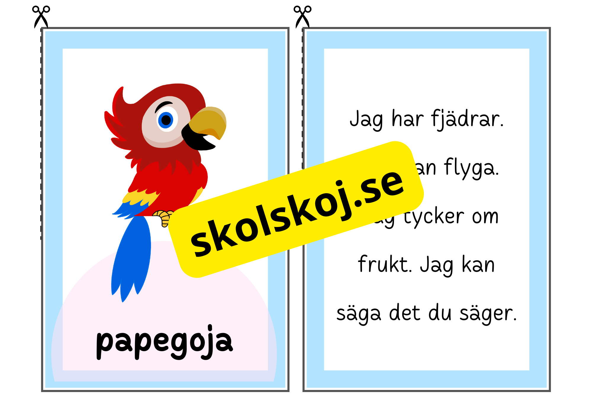 Grönt och vitt djurspel – Gissa husdjuret