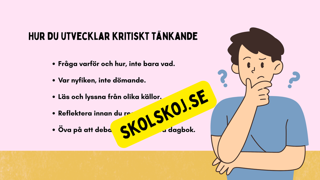 Kritisk tänkande - Presentation