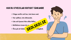 Kritisk tänkande - Presentation
