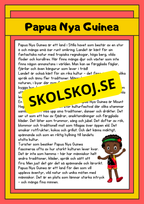Upptäck världen - Fakta och läsförståelse - 29 sidor