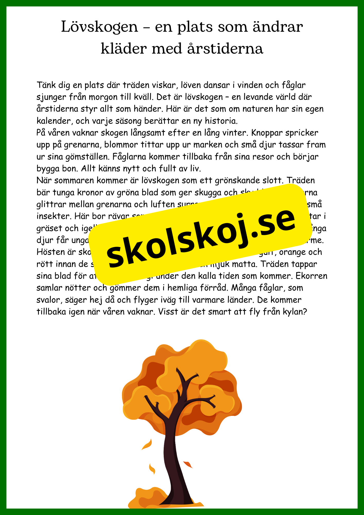 Smart i naturen - Årskurs 4 - 6 (24 - sidor)
