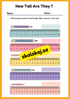 Vi lär oss mäta - Häfte