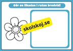 Rolig skrivträning - Förskola - Åk 2 - finmotorik