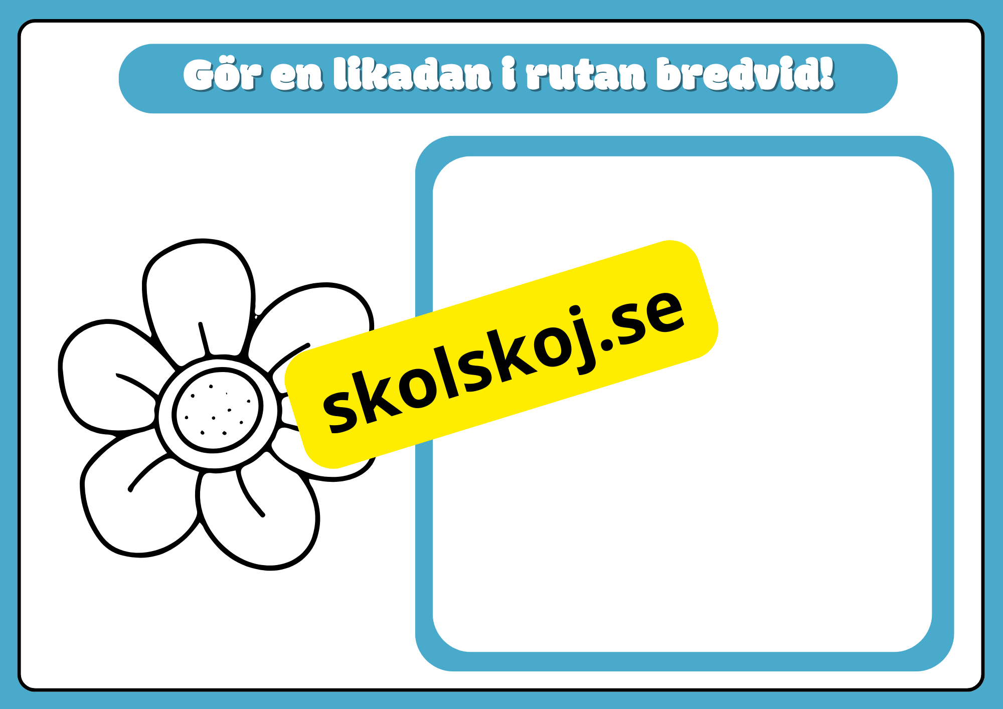 Rolig skrivträning - Förskola - Åk 2 - finmotorik
