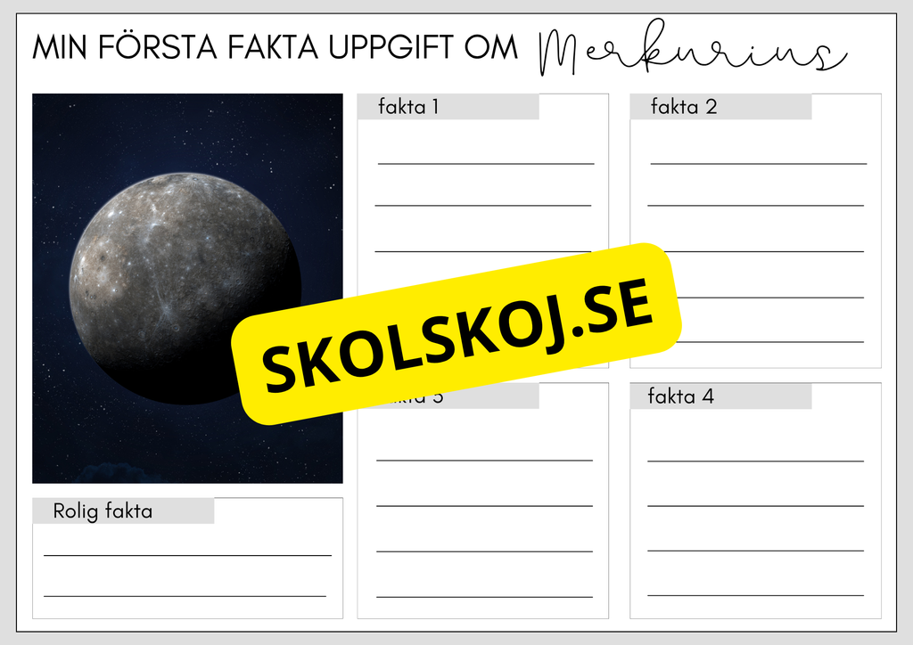 Upptäck solsystemet och skapa din egen planet