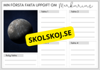 Upptäck solsystemet och skapa din egen planet