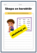 Skapa en karaktär