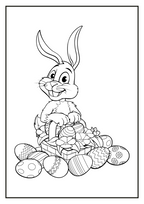 Påsk målarbok