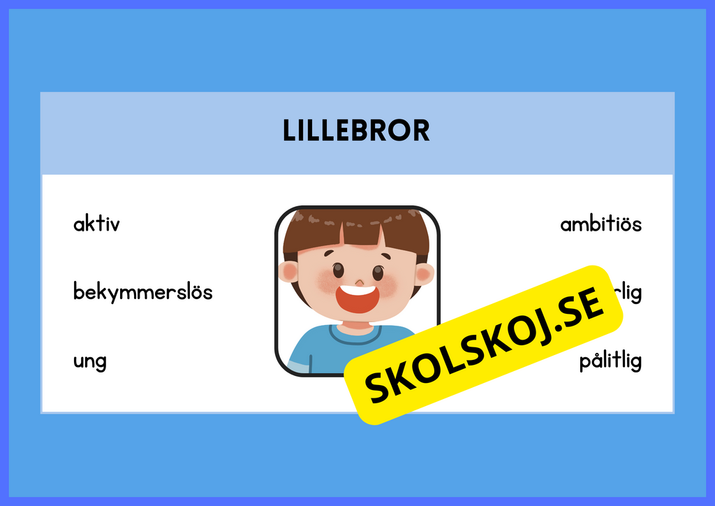 Skrivuppgifter - Häfte - Åk 3 - 6