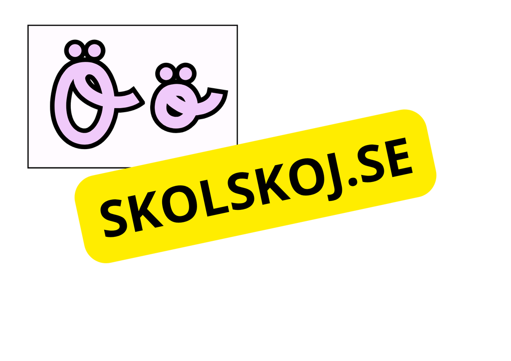 Bokstavskort - Hela alfabetet
