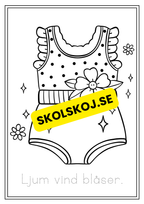 Sommar - Målarbok